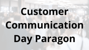 Customer Communication Day Paragon Logo: Customer Communication Day Paragon