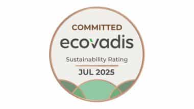 Commited ecivadis Badge für kwsoft, Ausgestellt im July 2025